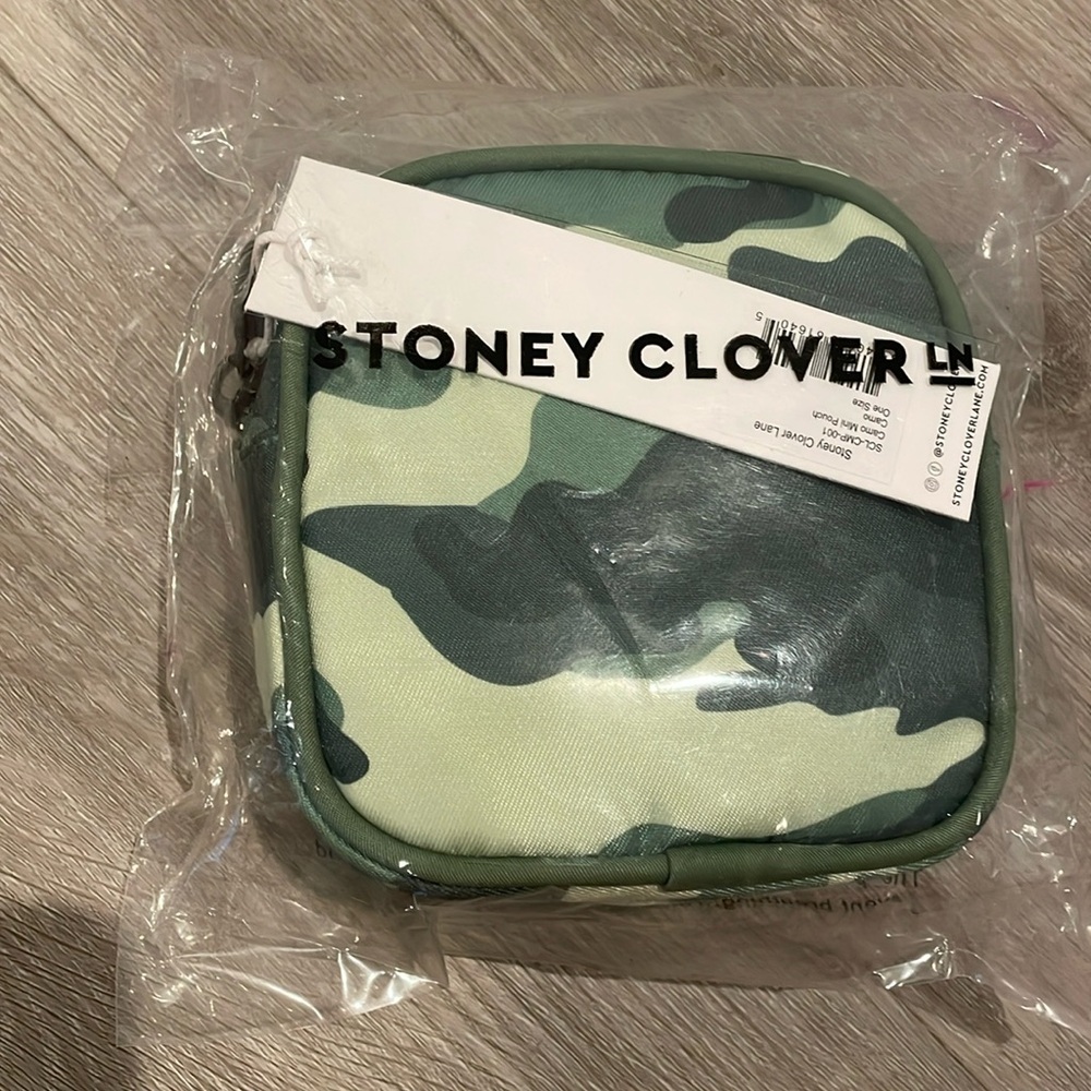 Brand new in bag with tags Stoney clover lane mini pouch in camo